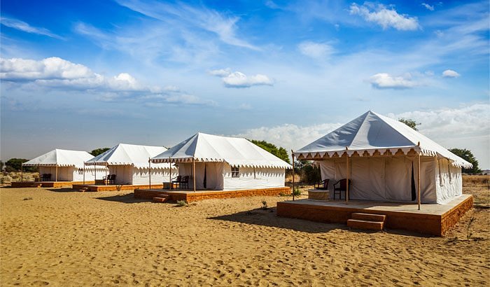 luxury desert camp jaisalmer